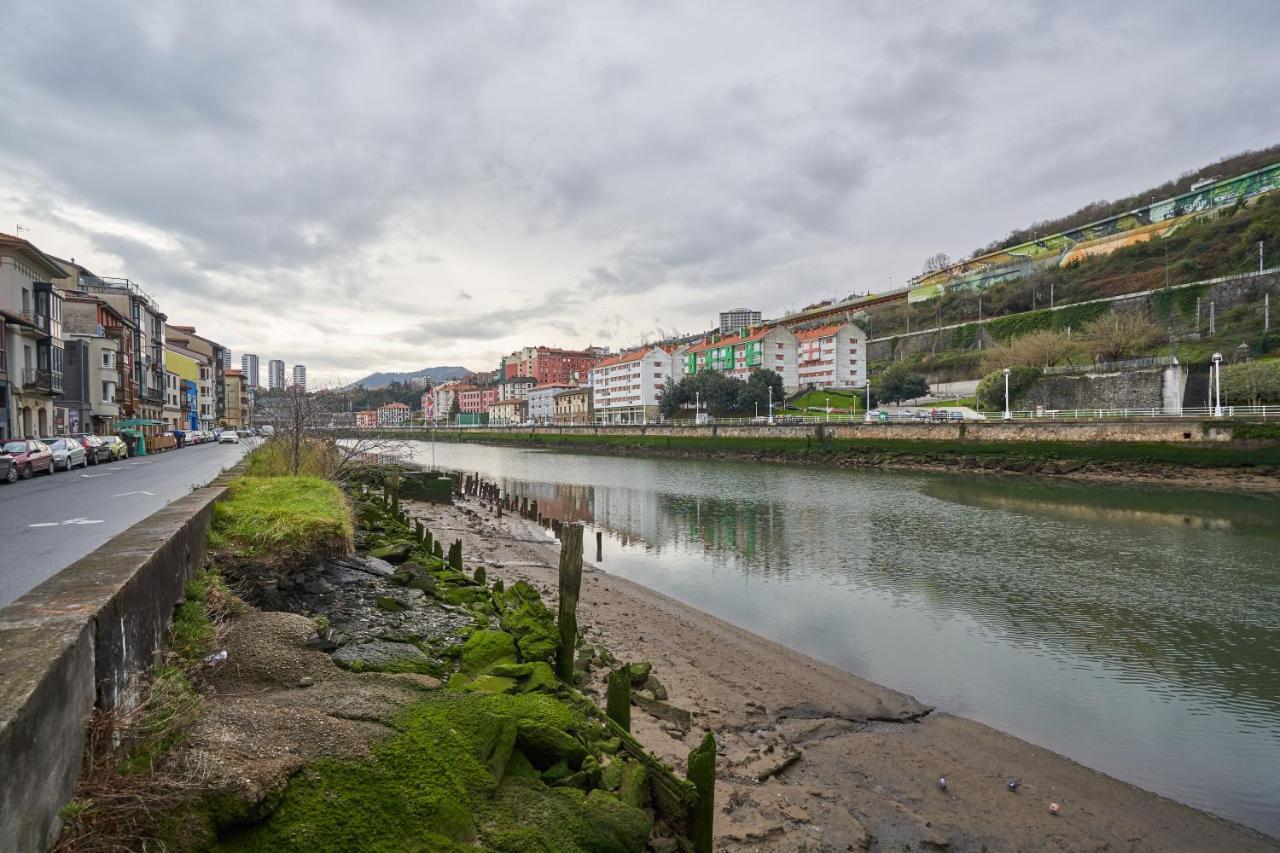 Apartamento Bio Exclusivo Con Mirador En Bilbao Y Aparcamiento Publico Gratuito Apartment Exterior photo